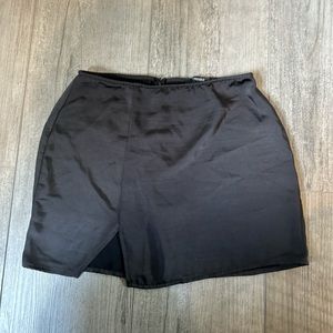 forever 21 satin mini skirt